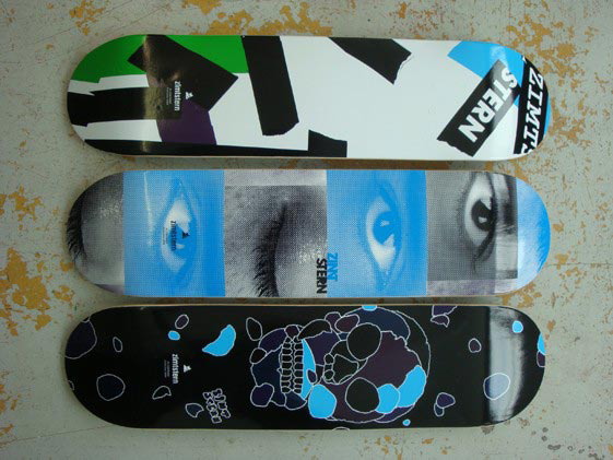 Chris Hart Gmbh Siebdruck Skateboards: Zimtstern