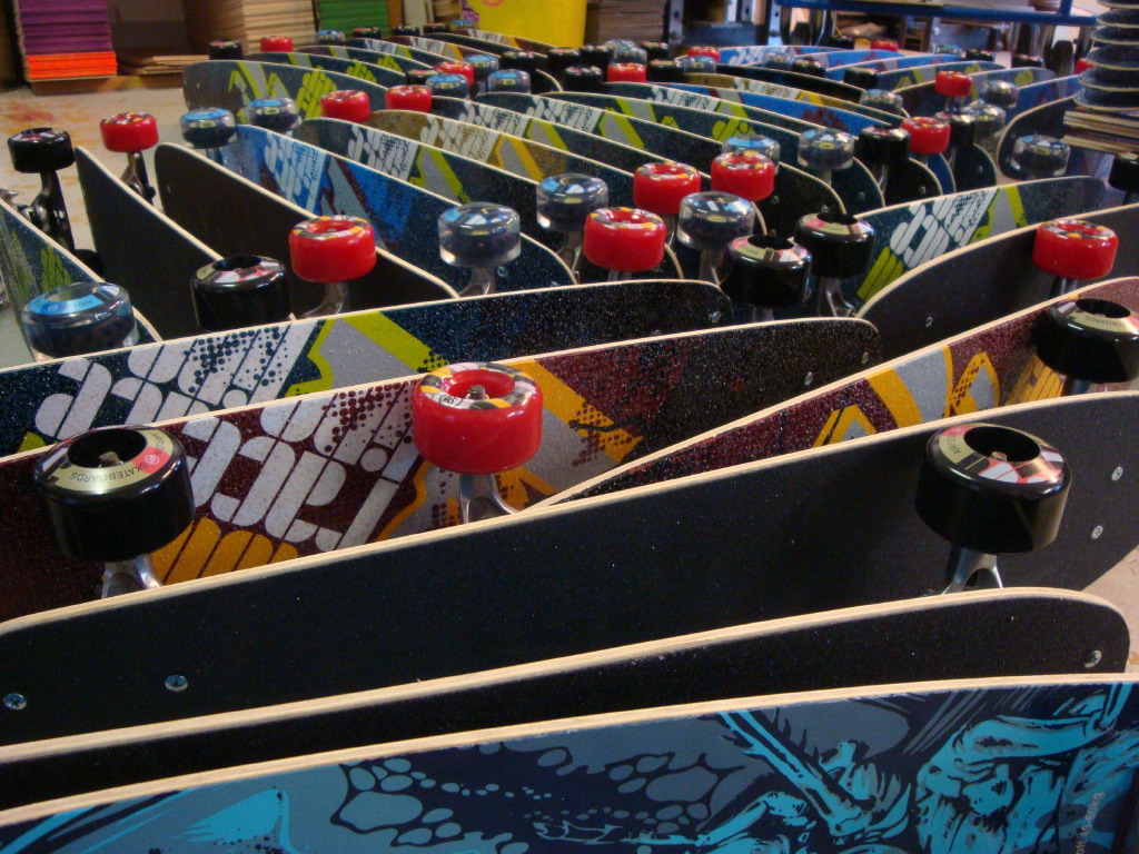 Chris Hart Gmbh Siebdruck Skateboards: Airflow Boards 2009