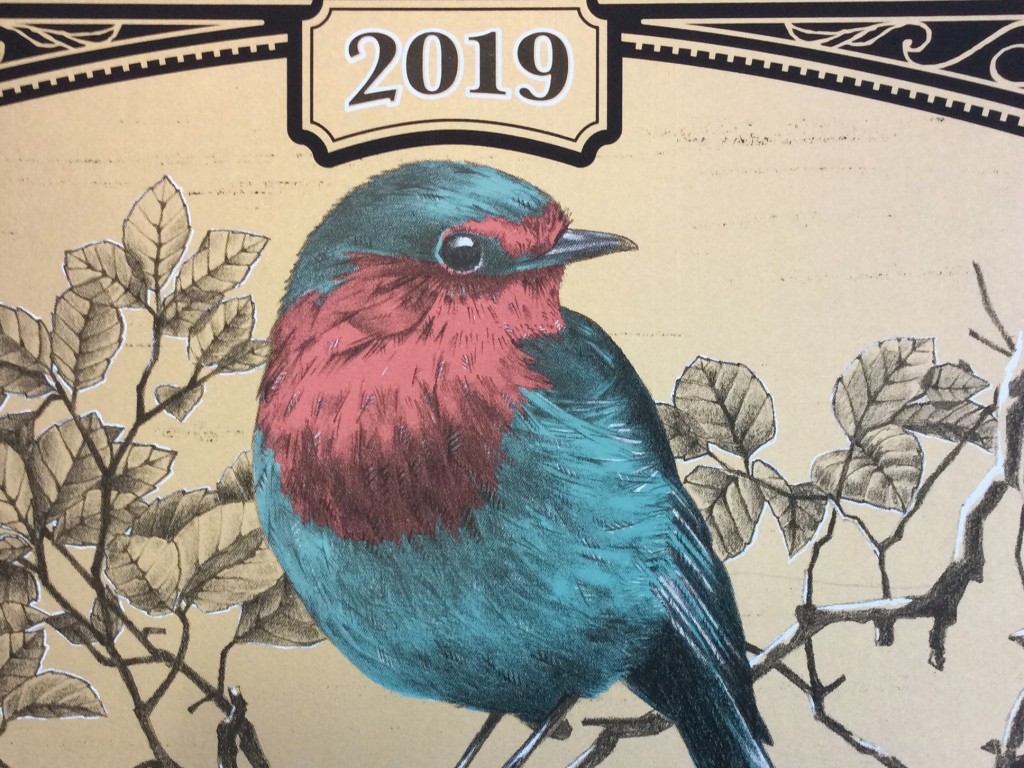 Chris Hart Gmbh Siebdruck Plakate:  Kalender 2019
