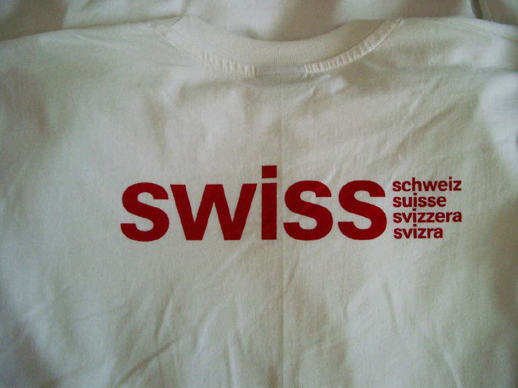 Chris Hart Gmbh Siebdruck Direktdruck Kleider: Swiss